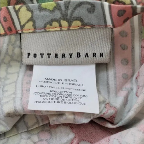 2 Pottery Barn Euro Pillow Shams - Picture 4 of 4